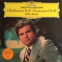 Deutsche Grammophon : Gilels - Ballades, Fantasia